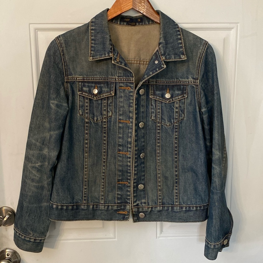 J. Crew Wash Classic Denim Jacket.